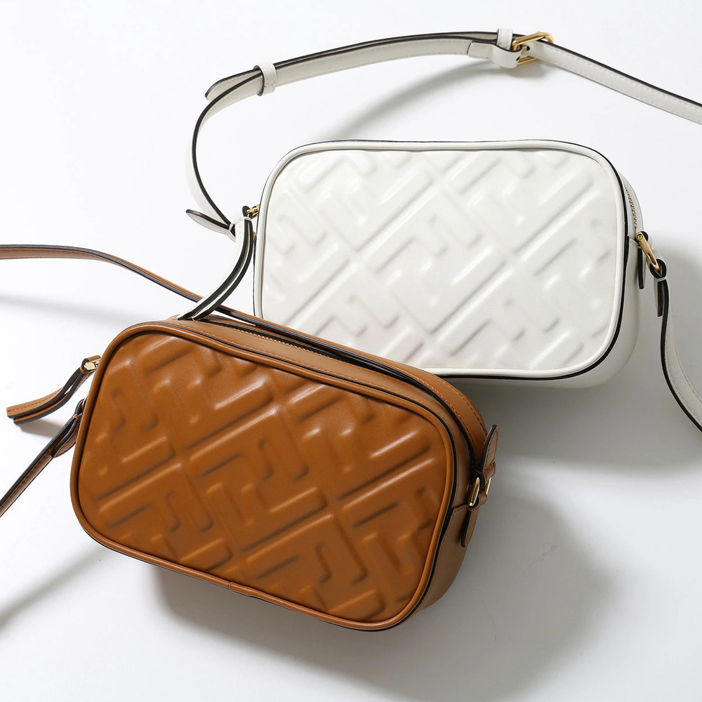 Fendi Shoulder Bag CAMERA CASE ANWT FF Crossbody Pouch Clutch